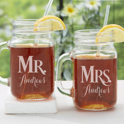 16 oz. Mason Jar Set