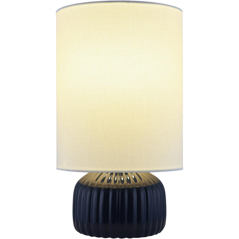 Lampe de table Bachani, Bleu