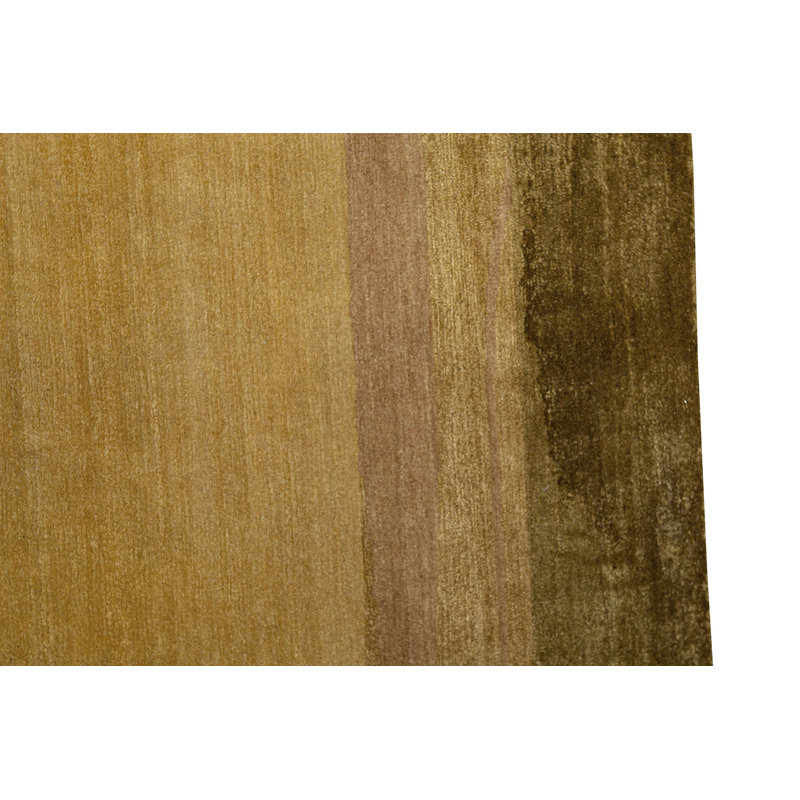 Hand-Knotted High-Quality Gold Area Rug
