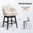 Swivel 26.4'' Faux Leather Counter Stool With Solid Wood Legs-200367123-175865568