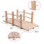 Wood Garden Bridge Garden Sign-608938800