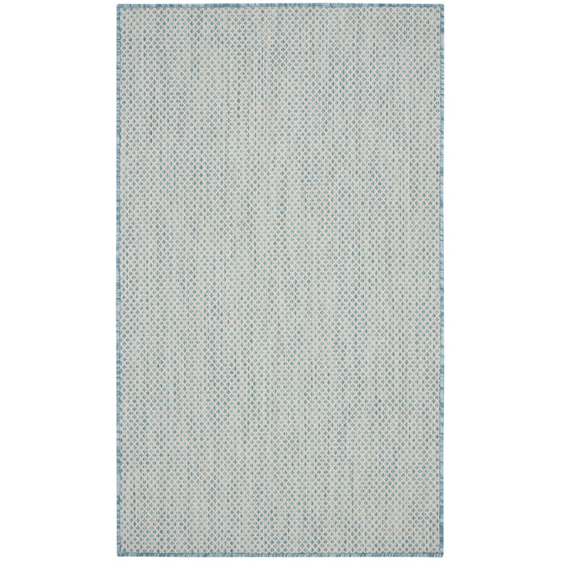 Geometric Indoor / Outdoor Rug, Rectangle 3' x 5'