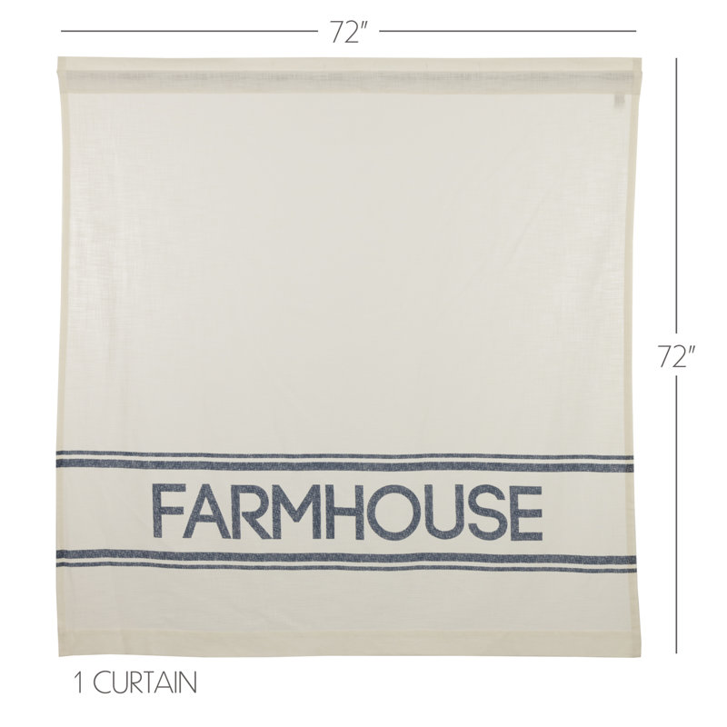 Sawyer Mill Cotton Shower Curtain