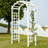 Mimose 47“ W x 19" D Solid Wood Garden Arches Arbor Arch-20647939