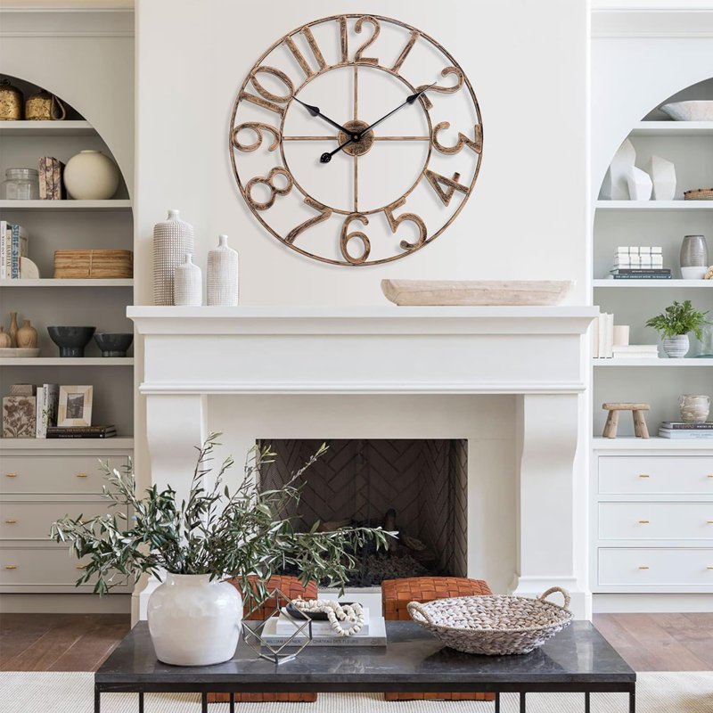 Nesya Metal Wall Clock
