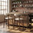 Solon Upholstered Counter Stool with Solid Wood Frame-1561691537