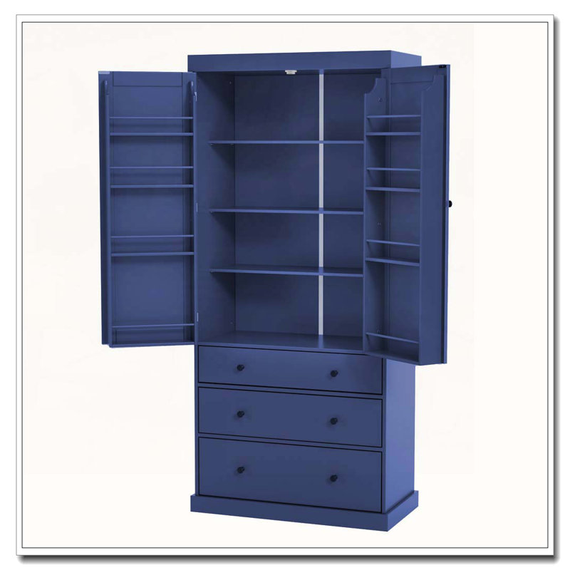 Grande armoire de rangement autoportante Farmhouse Kitchen