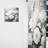Flyte Minimalism White Roses Passion - Modern Curtain - Velvet Room Darkening - 1 panel-684814467