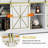 Rustic TV Stand With Barn Door-1391107532