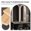 Meuble-lavabo de salle de bain 51,18 po en bois d'hévéa massif avec miroir intelligent-171048000-171048001