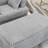 Oversized Corduroy Chaise Longue With Ottoman-104849594