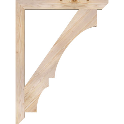 H 6'' W x 40'' D Wood Bracket/Corbel