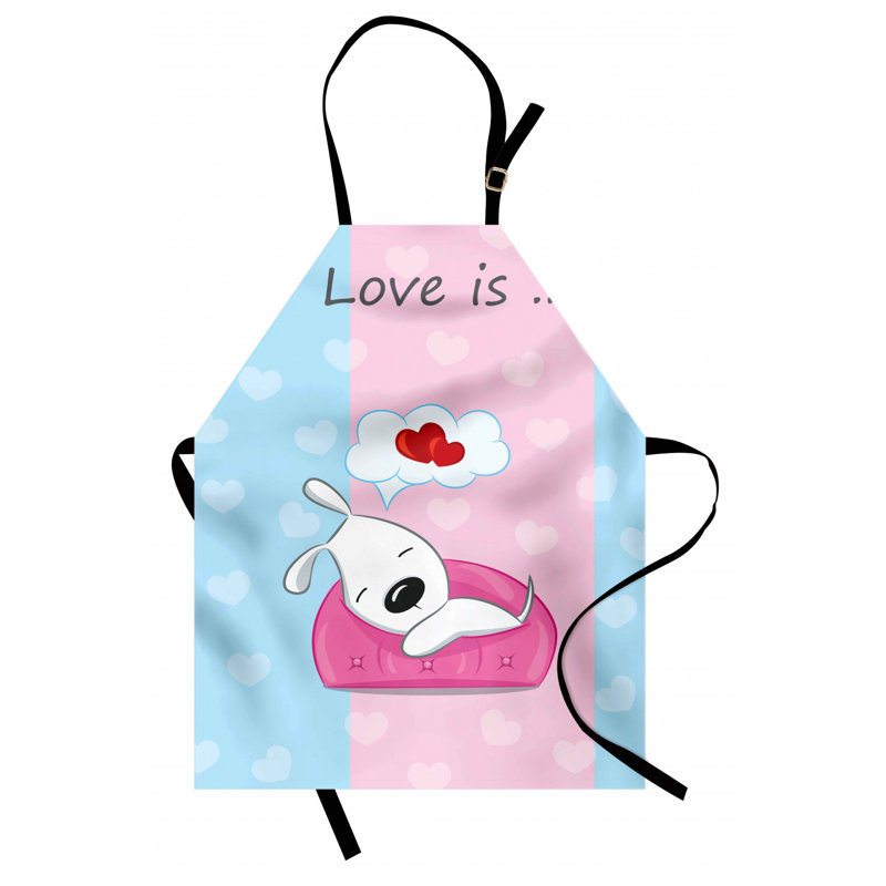 Valentine's Day Bib Apron