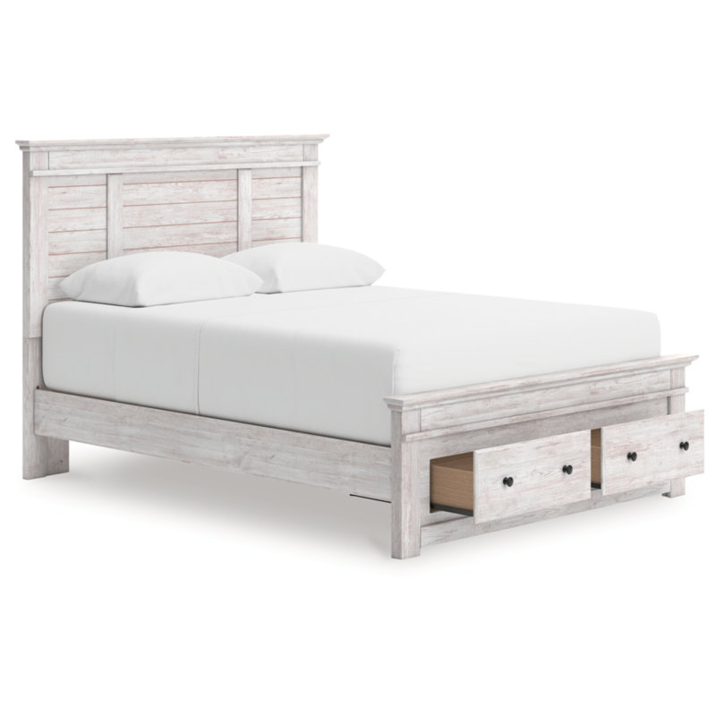 Jaekob Queen Panel Storage Bed