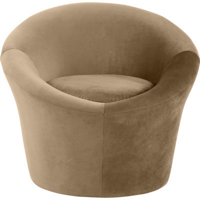 Fauteuil d'appoint en velours Kierslyn