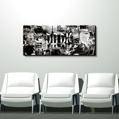« paris », impression sur toile