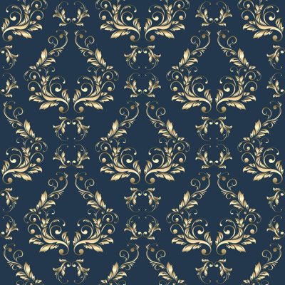 Gentrit Peel & Stick Damask Tile