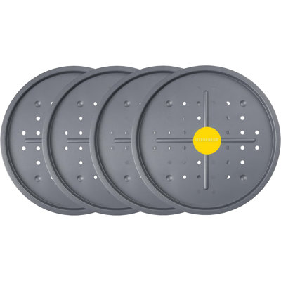 KITCHENEUR Non-Stick Aluminium 33.5cm Pizza Pan