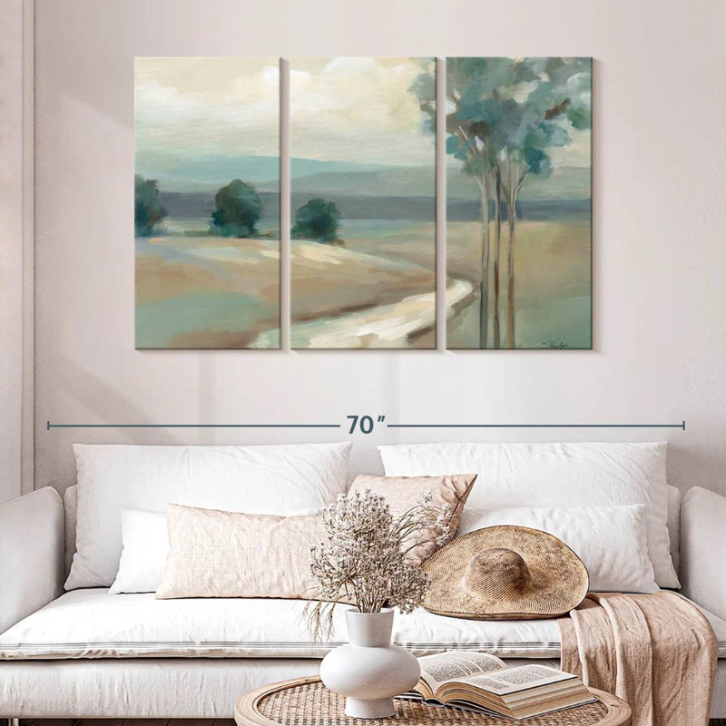 Avery Sage Trees, 32" H x 50" W