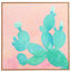 «Pastel Cactus», impression sur toile tendue-2146449924-2146449961