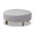 Duggans Tufted Cocktail Ottoman 13.39" H-581550809