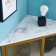 Kempst Corner End Table Shelf, 3-Tier Display Shelves with Protection Door, Metal Frame Storage Cabinet Org