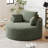 Boneless Sponge Single Sofa,fluffy Modern Sleeper Chair-1897849656-1897849657
