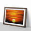 Orange Sunset - Picture Frame Painting Print-55581387-55581385