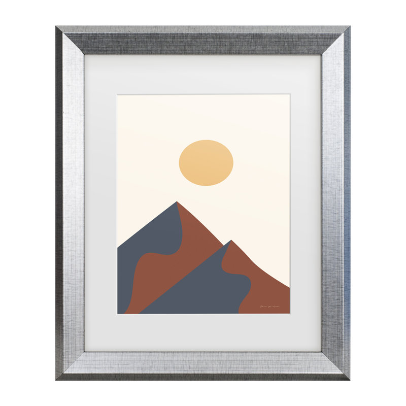 Art encadré «Bachelo», H 17,5 po x l 14,5 po