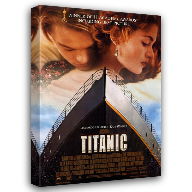 Titanic, 18" H x 12" W