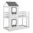 Bunk Bed With Roof, Window, Guardrail, Ladder-357218318