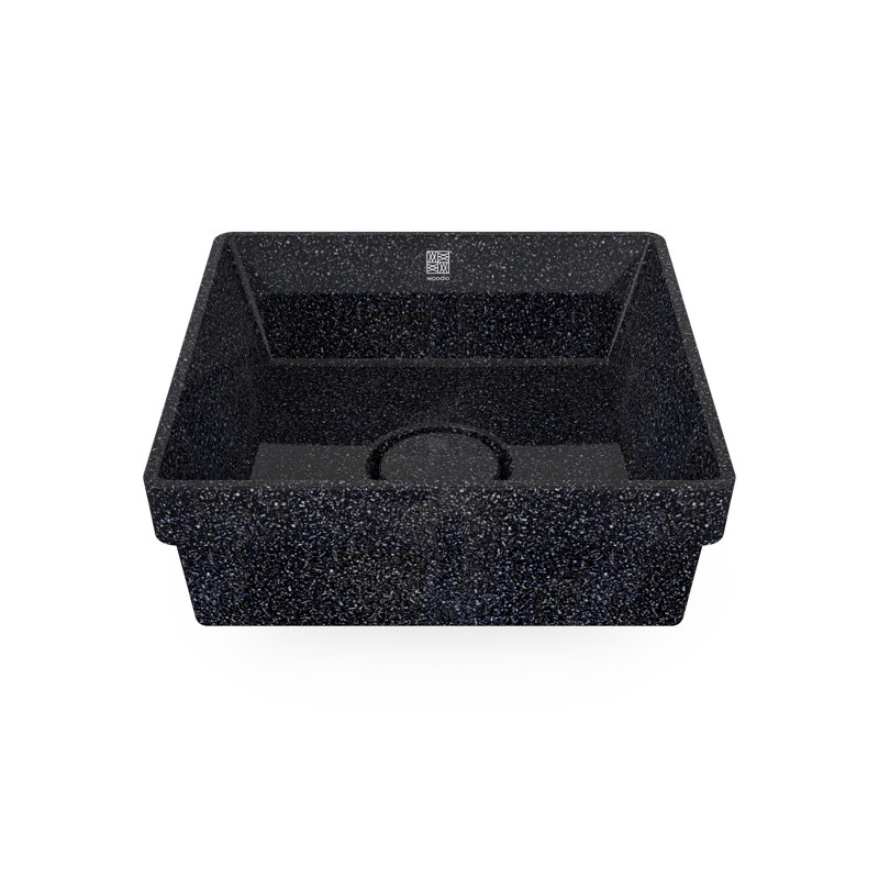 Cube40 15.75'' L Bathroom Sink, Char