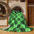 Washable Checkered Indoor Rug-2086962154