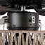 52"W Isabella 5 - Blade Ceiling Fan with Woven Rope Shade