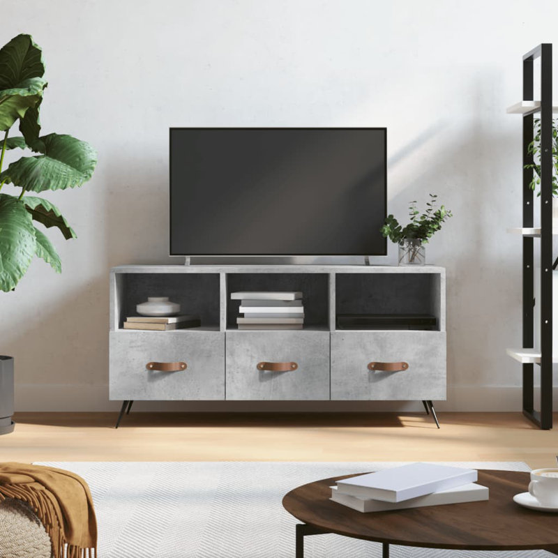 Kealey TV Stand for TVs up to 43", Concrete Grey