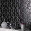 Metro Rhombus 10-1/2 " x 12-1/8 " Porcelain Mosaic Floor & Wall Tile-2066442833