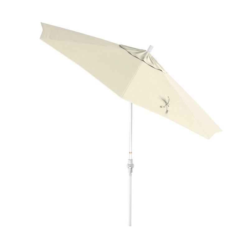 Parasol de marché 108 po, Toile - Pacifica, Blanc mat