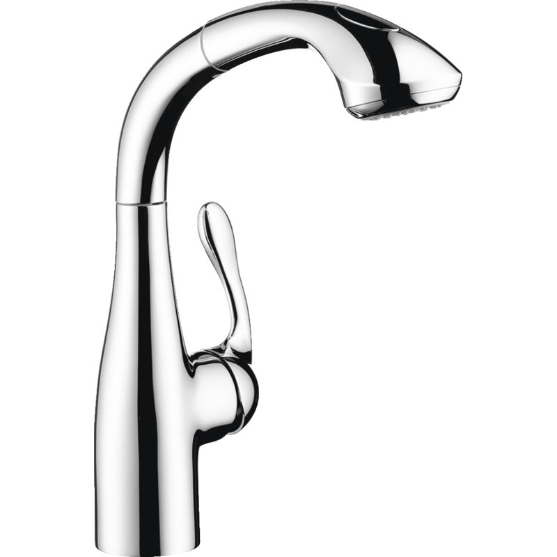 Allegro E Pull Out Bar Faucet, Chrome
