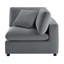 Fauteuil d'angle en coin - gris anthracite-1771125050