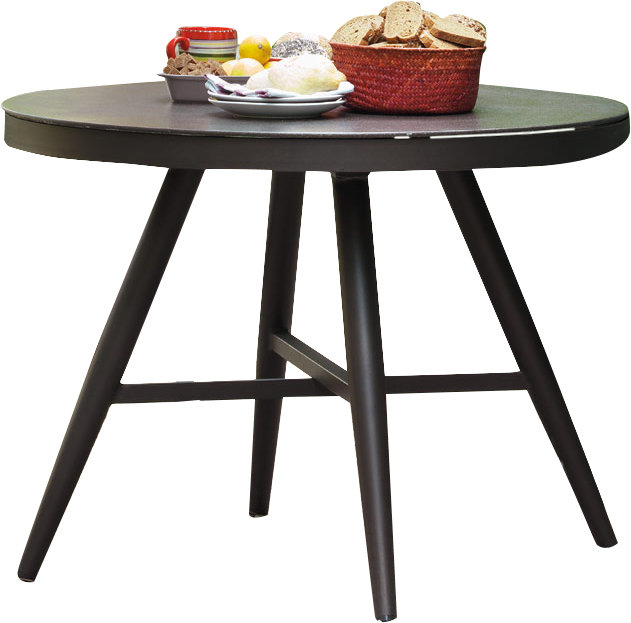 Abington Round Outdoor Dining Table , 100cm cm W 100cm cm D