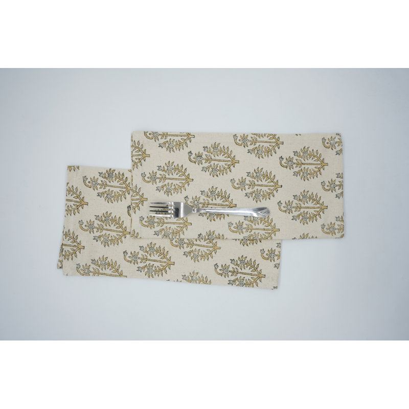 Fabdivine 18X18 Inch Party Napkins – Elegant and Absorbent for Any Event, Neelgagan, white