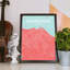 Edinburgh City Map - No Frame Print-2040803286