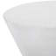 Table d'appoint en béton léger, design élégant et d'extérieur élégant, blanc antique, l 15,88 po x P 15,88 po, H 18,33 po, aucune table de béton requise. Assemblage moderne. Compléments de décor