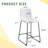 Set Of 2 Modern Minimalist Style PU Material Bar Stools -White, Suitable For Kitchen, Bar, And Modern Home Design, With Product Dimensions Of 17.7*14.5*37 Inches.-453341950