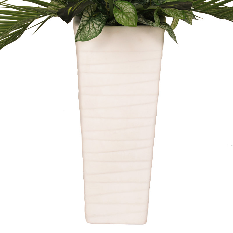 72'' Faux Lemon Plant in Ceramic Pot
