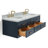 Macmullin 61'' Double Bathroom Vanity with Carrara Marble Top-781497819-781497818