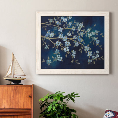 Bluebird conférence - peinture sur toile encadrée