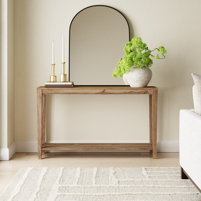 Console en bois massif Jacie
