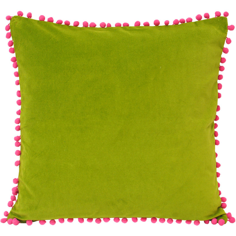 Square Cushion, Green