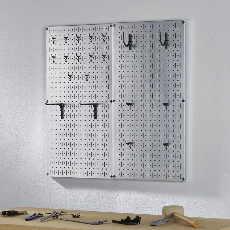  Metal Pegboard Organizer Starter Kit